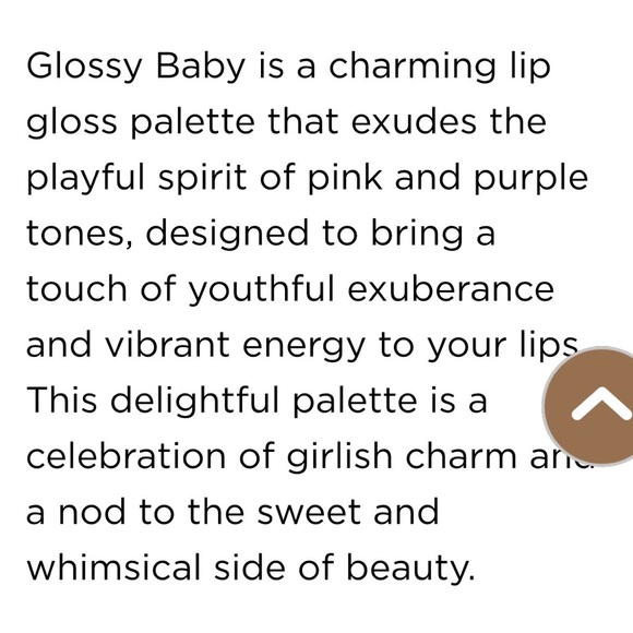 CHEEKYROSE BEAUTY GLOSSY BABY LIPGLOSS PALETTE - BRAND NEW! - Picture 8 of 8